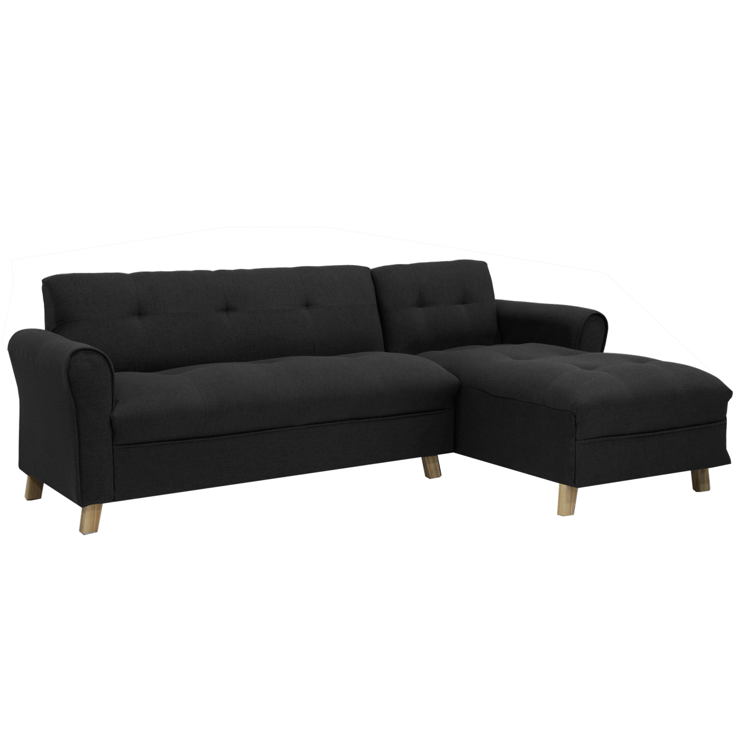 Sofa Nórdico Con Chaise Anti Líquidos