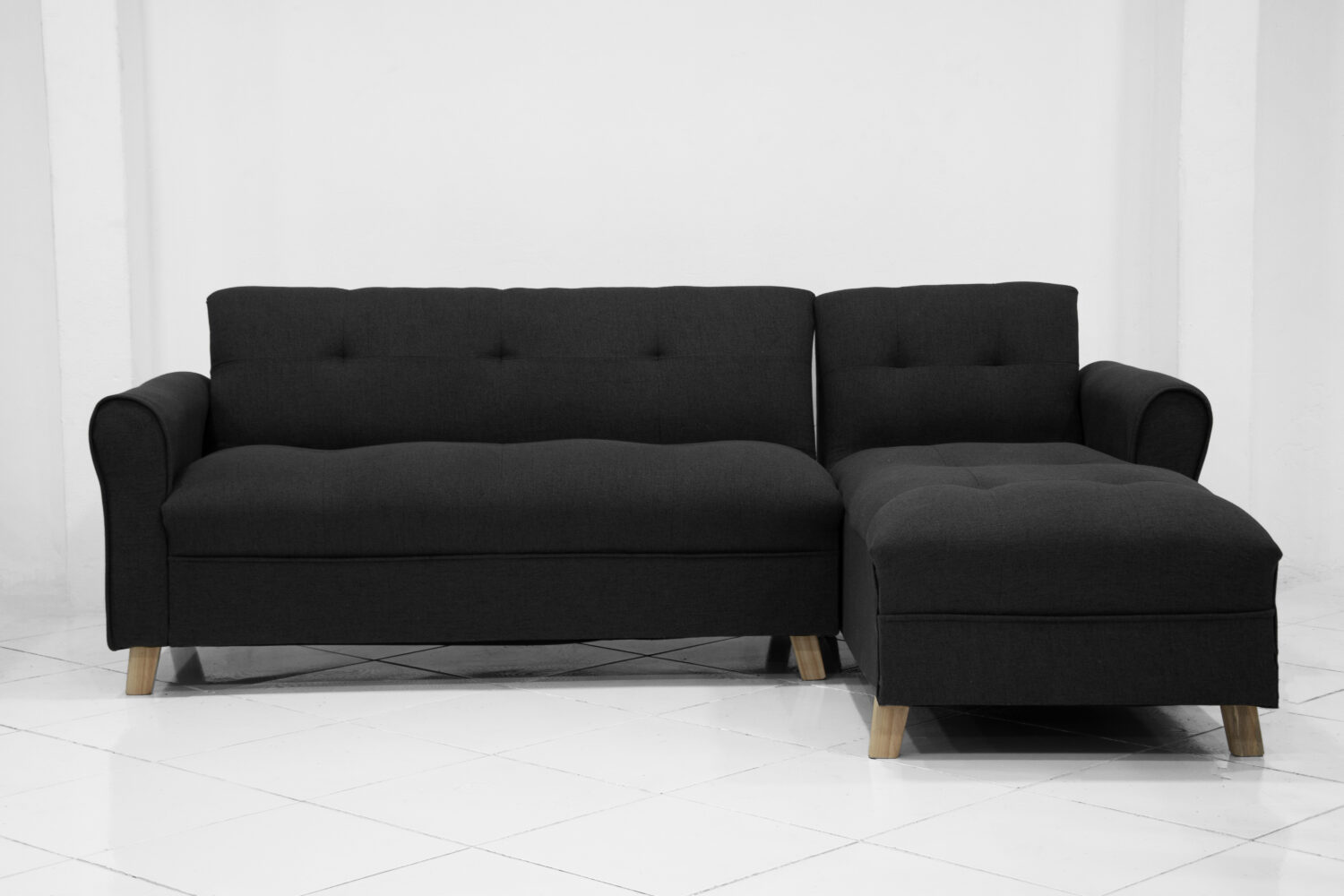 Sofa Nórdico Con Chaise Anti Líquidos - Imagen 4